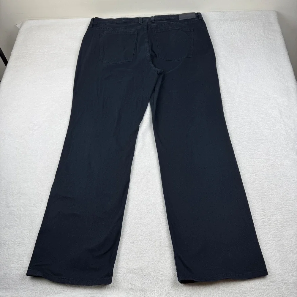 Mott & Bow Mercer Straight Leg Jeans Mens 40x32 Navy Blue Stretch Denim
